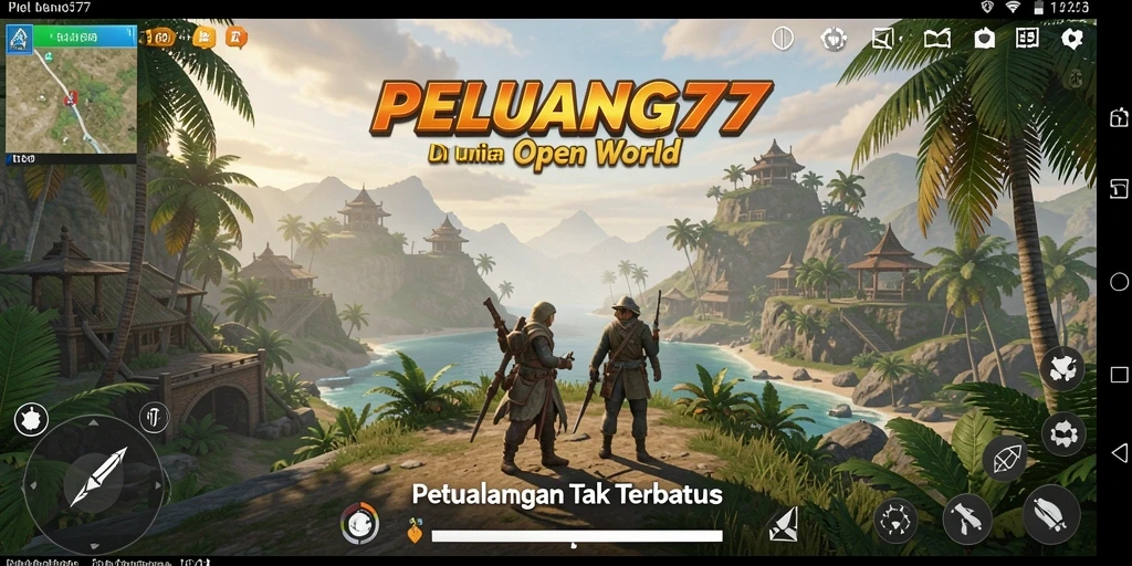 Gameplay Open World yang mendebarkan di PELUANG77.